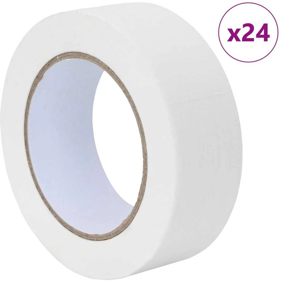 Dažytojo maskavimo juostos 24 vnt. Balta 38mm x 50m Popierius
