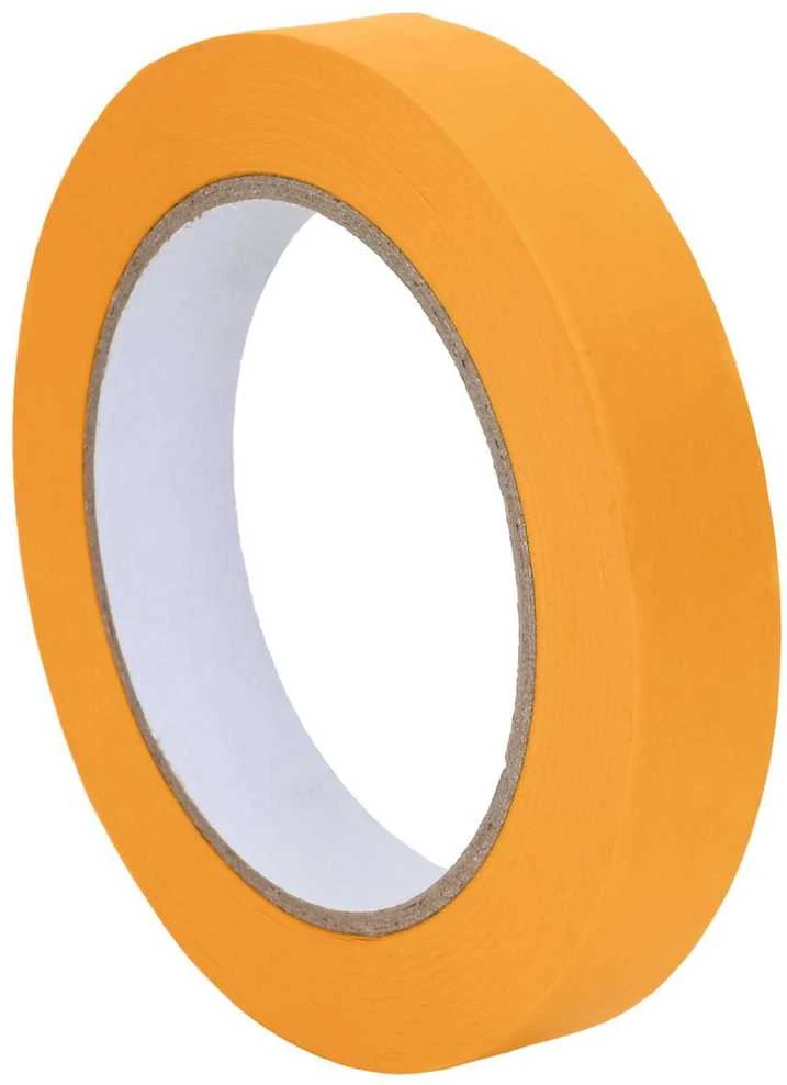 Dažytojo maskavimo juostos 24 vnt. Geltona 19mm x 50m Popierius