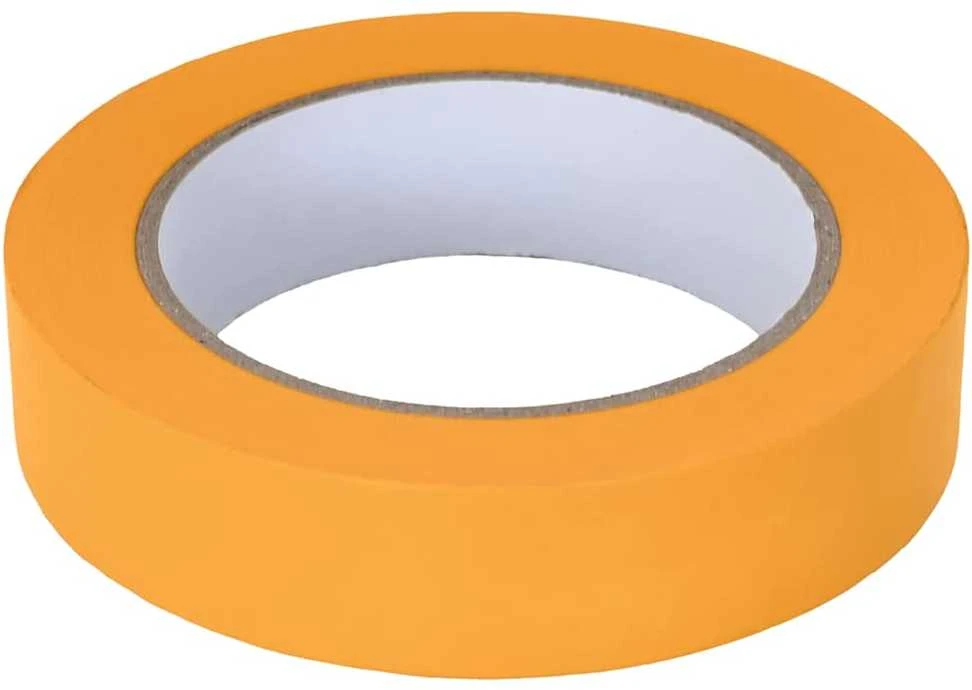 Dažytojo maskavimo juostos 50 vnt. Geltona 25mm x 50m Popierius