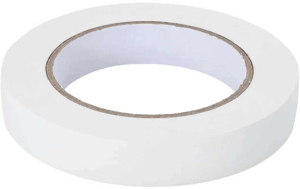 Dažytojo maskavimo juostos 50 vnt. Balta 19mm x 50m Popierius