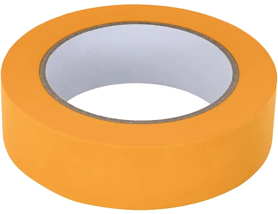 Dažytojo maskavimo juostos 50 vnt. Geltona 30mm x 50m Popierius