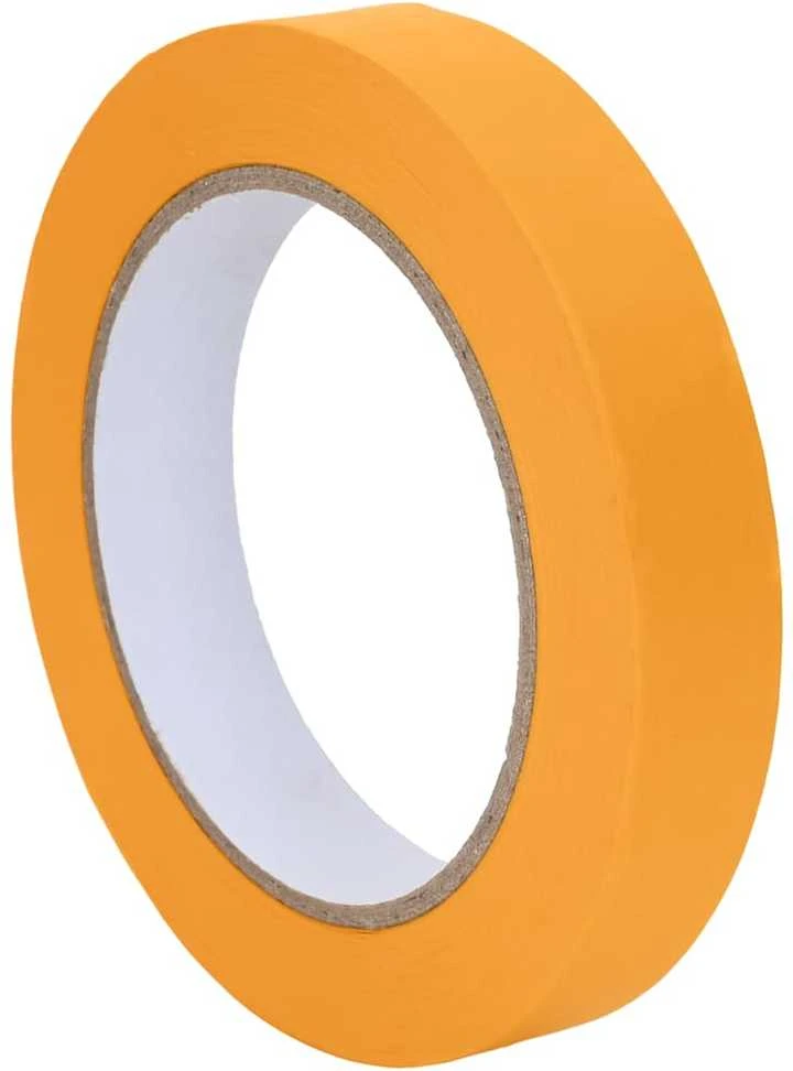 Dažytojo maskavimo juostos 6 vnt. Geltona 19mm x 50m Popierius