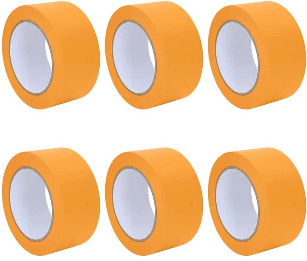 Dažytojo maskavimo juostos 6 vnt. Geltona 50mm x 50m Popierius