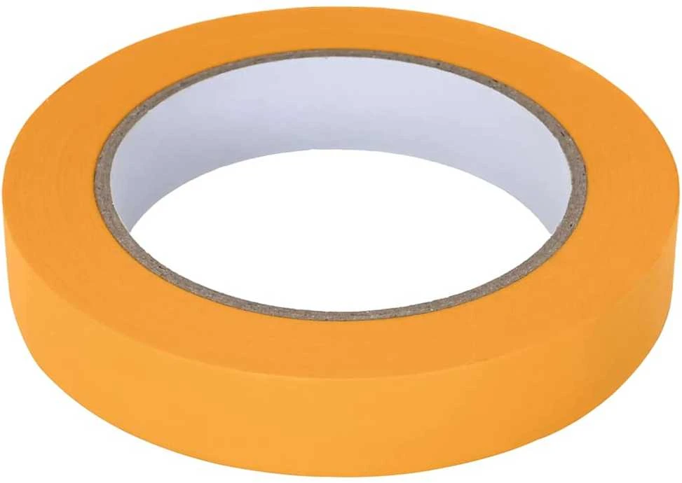 Dažytojo maskavimo juostos 6 vnt. Geltona 19mm x 50m Popierius