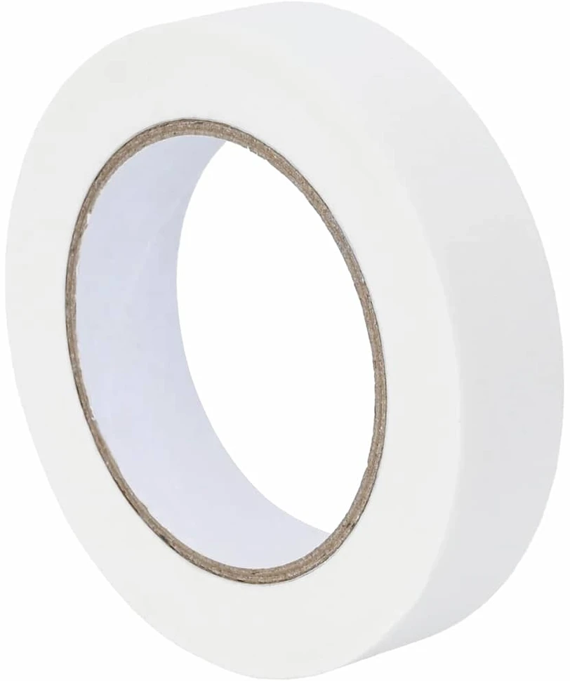 Dažytojo maskavimo juostos 6 vnt. Balta 25mm x 50m Popierius