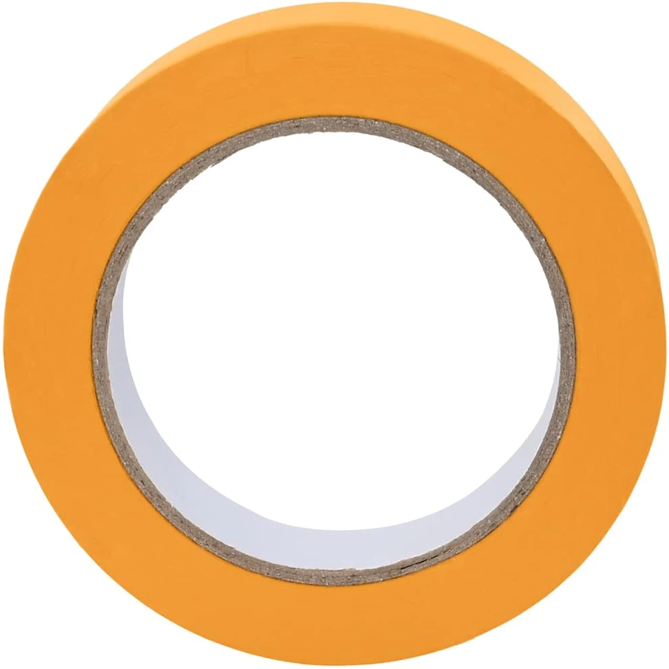 Dažytojo maskavimo juostos 6 vnt. Geltona 19mm x 50m Popierius