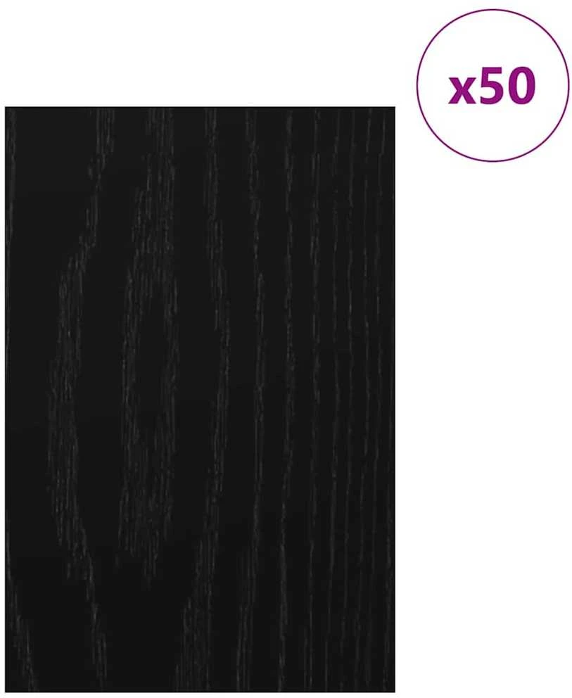 Dekoratyvinės Panelės 50 vnt. Juodojo ąžuolo 40 x 60 x 0,27 cm