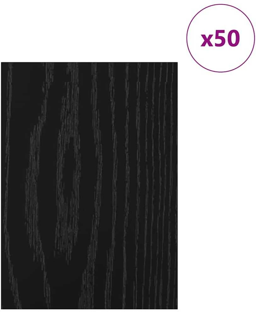 Dekoratyvinės Panelės 50 vnt. Juodojo ąžuolo 21 x 30 x 0,27 cm