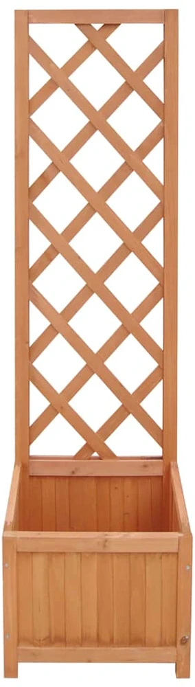 Dekoratyvinis Vazonas su Treliažu 40 x 30 x 135 cm