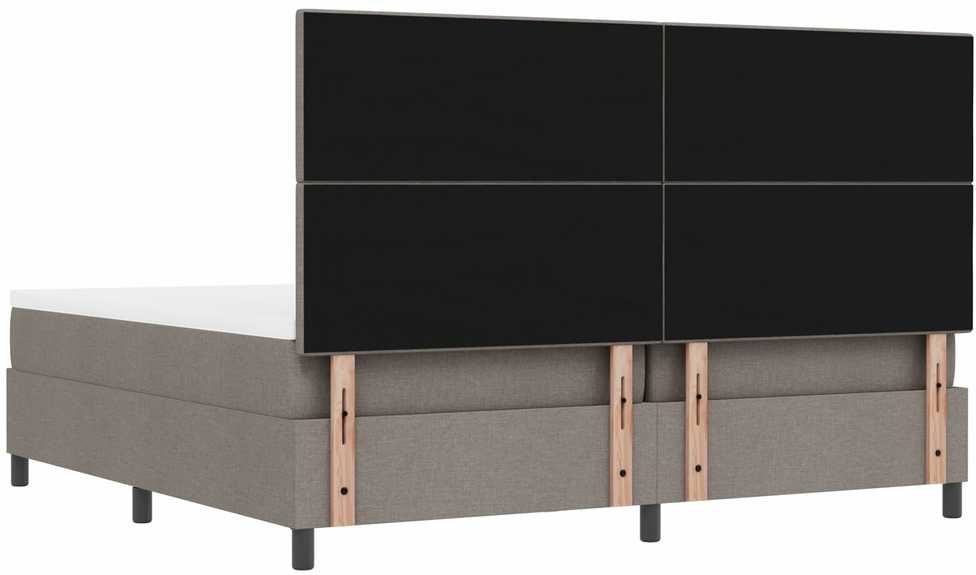 Kiemas lova su galvūgalio Tortora 200 x 200 cm audinys