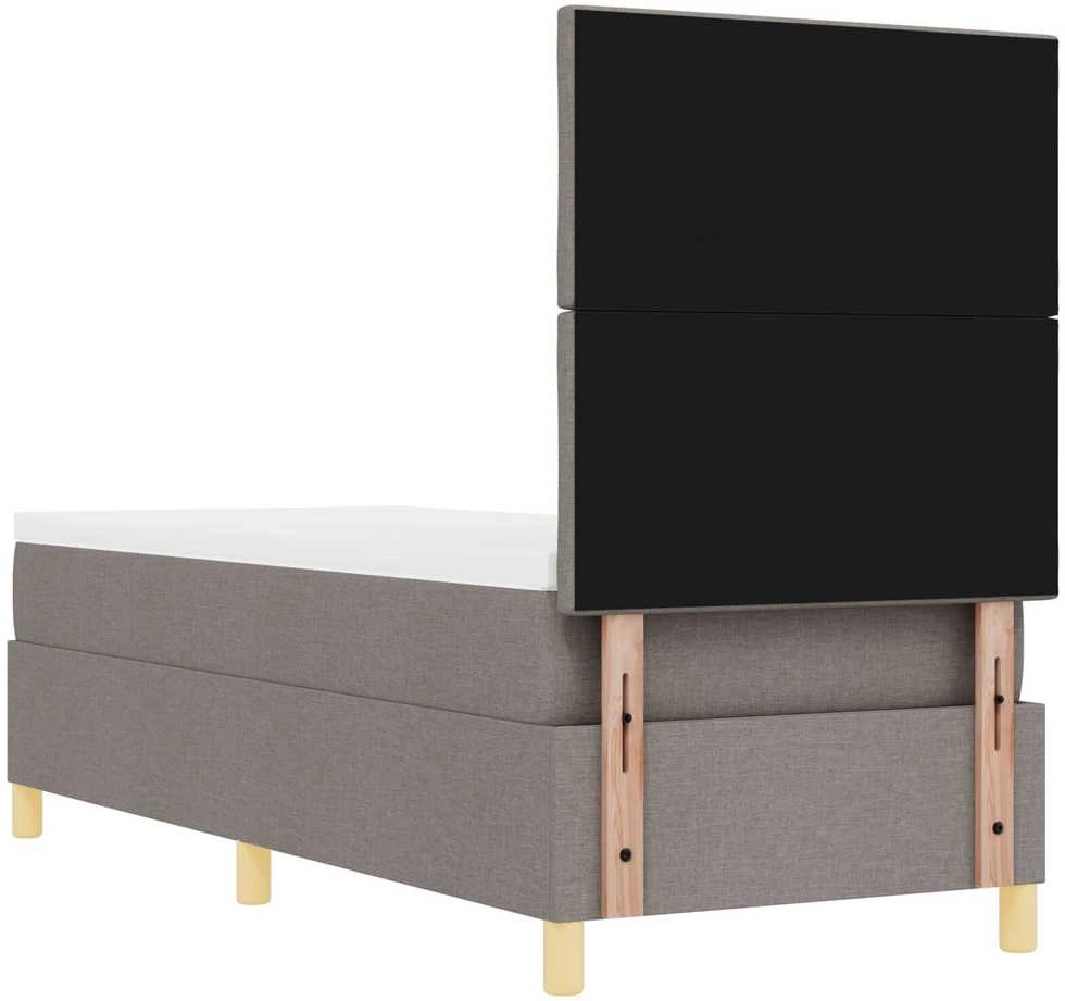 Kiemas lova su galvūgalio Tortora 80 x 200 cm audinys