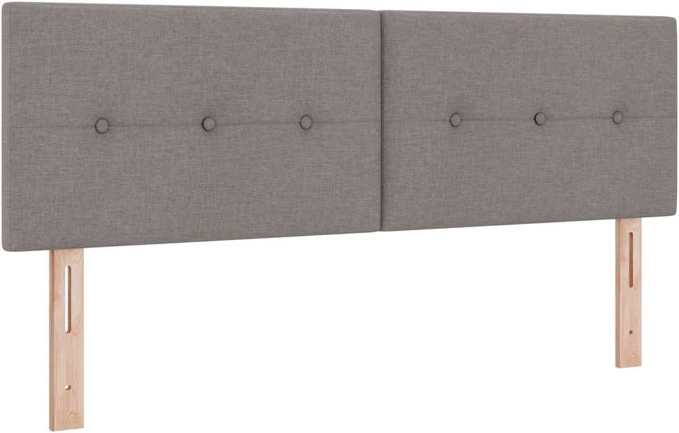 Kiemas lova su pagalve Tortora 140 x 190 cm audinys