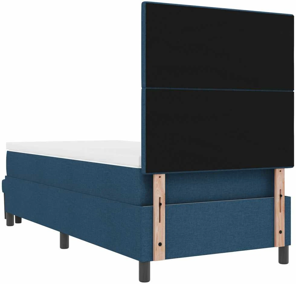 Kiemas lova su galvūgalio Mėlyna 100 x 200 cm audinys