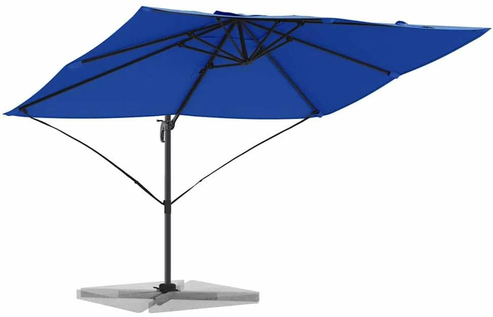 Skėtis nuo saulės 351 x 250 x 260 cm Poliesteris ir aliuminis