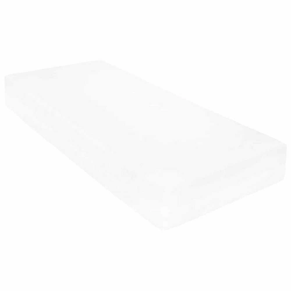 Dienos lova su galvūgalio Vaškas rudas ir baltas 90 x 200 cm