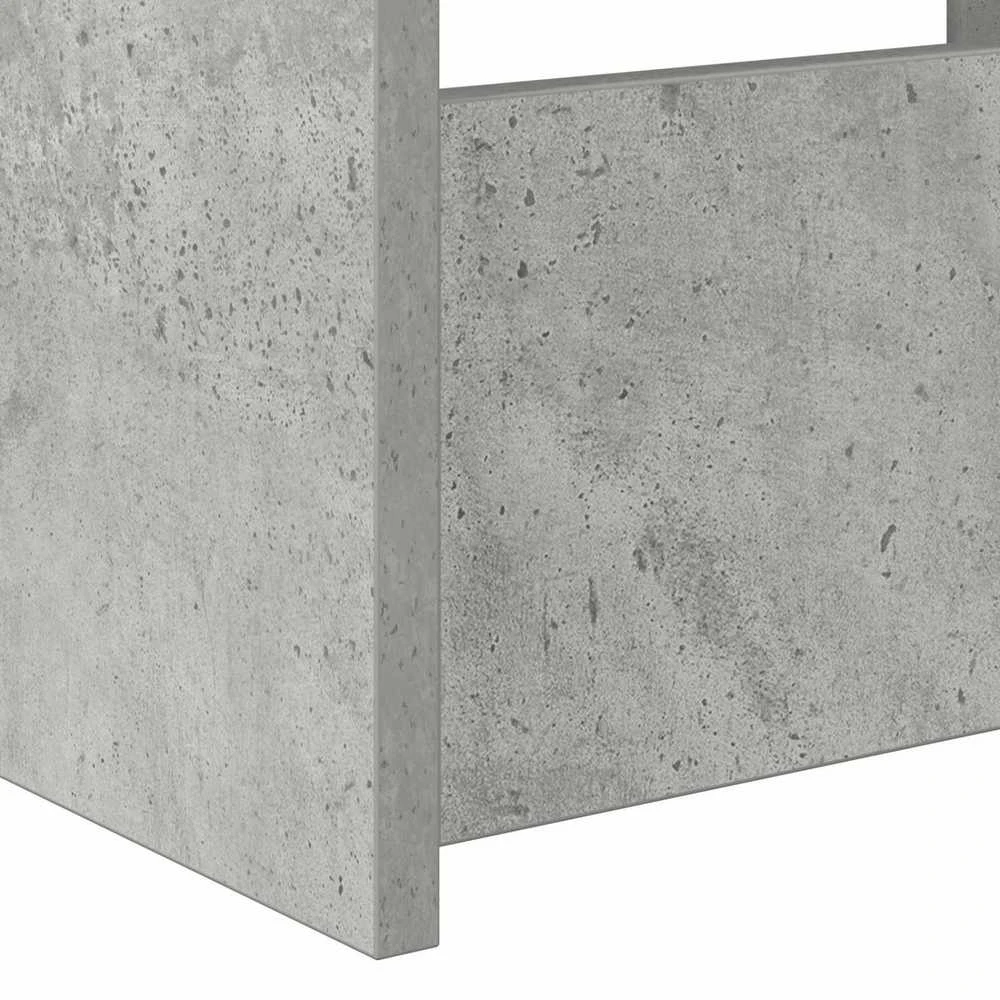 Dienos lova su stalčių Pilka 90 x 200 cm Apdirbta mediena