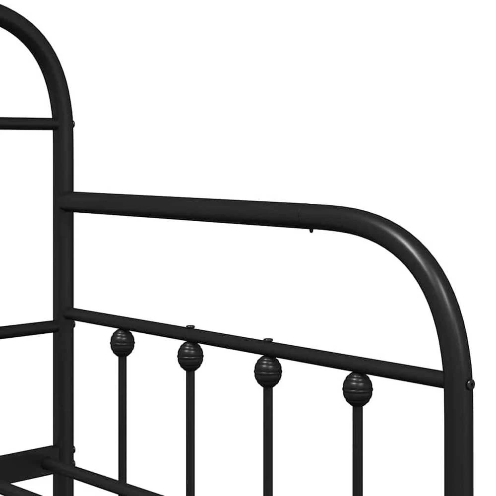 Lova Dienos lovos rėmas Juoda 75 x 190 cm