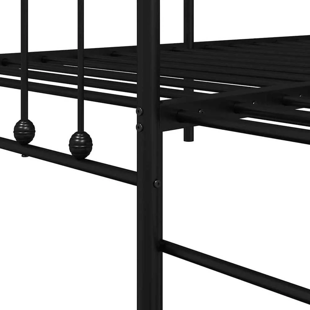 Dienos lovos rėmas Juoda 90 x 200 cm