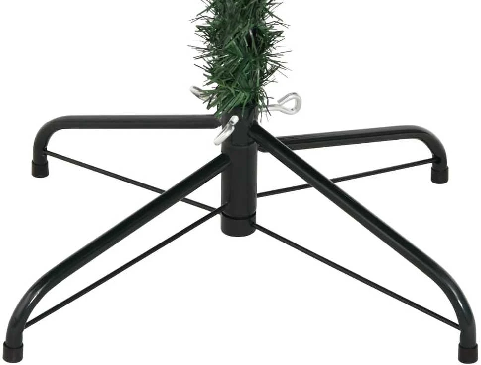 Dirbtinė eglutė su šarnyrinėmis šakomis, 150cm, dengta sniegu