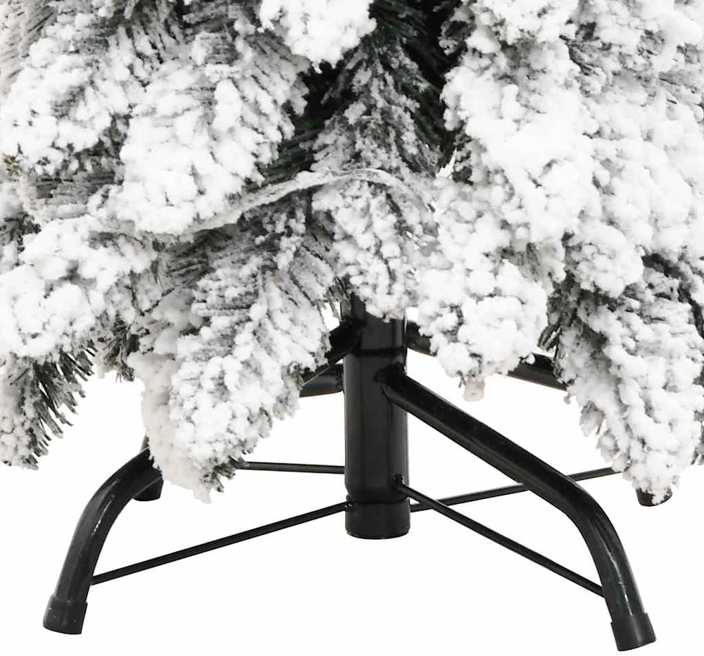 Dirbtinė apšviesta Kalėdų eglutė su 100 LED ir sniegu, 180cm