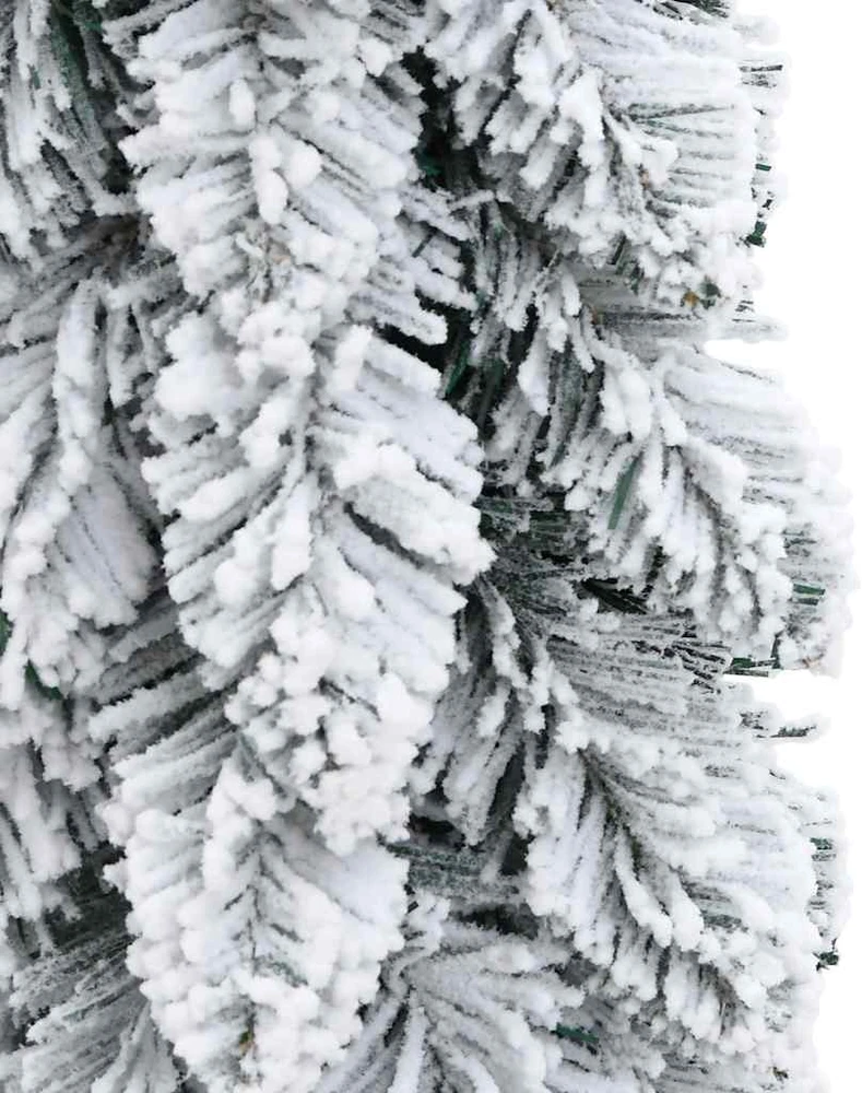 Dirbtinė apšviesta Kalėdų eglutė su 30 LED ir sniegu, 60cm