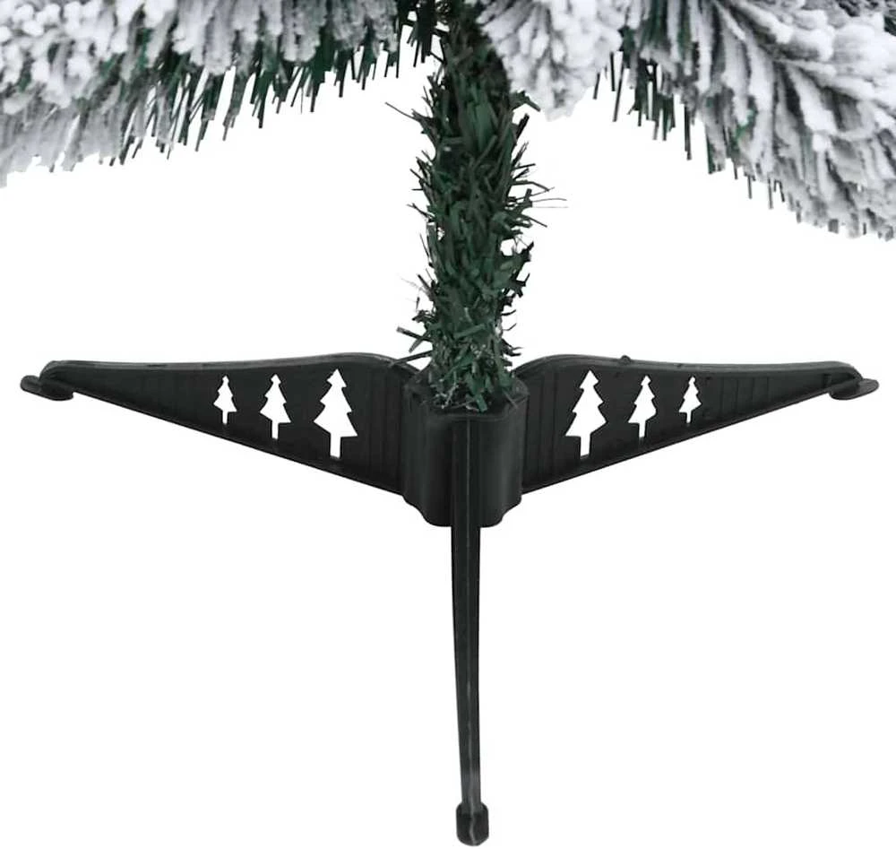 Dirbtinė apšviesta Kalėdų eglutė su 30 LED ir sniegu, 60cm