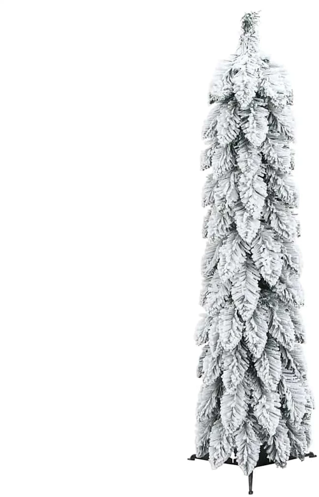 Dirbtinė apšviesta Kalėdų eglutė su 30 LED ir sniegu, 60cm
