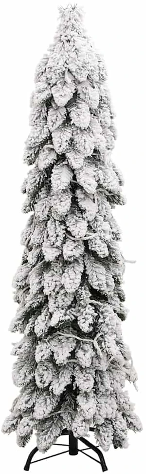 Dirbtinė apšviesta Kalėdų eglutė su 80 LED ir sniegu, 150cm