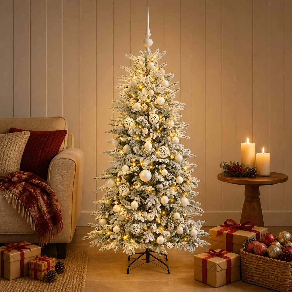 Dirbtinė kalėdinė eglutė su rutuliuku 120 cm 150 LED