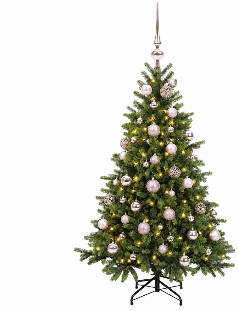 Dirbtinė kalėdinė eglutė su rutuliuku 120 cm 150 LED