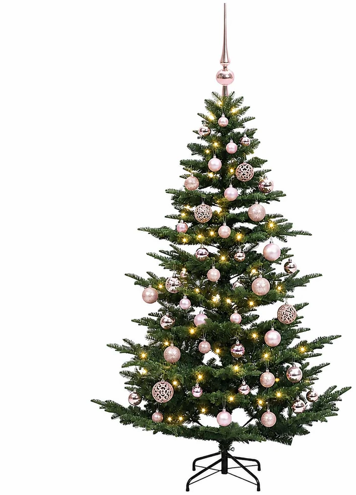 Dirbtinė kalėdinė eglutė su rutuliuku 120 cm 150 LED