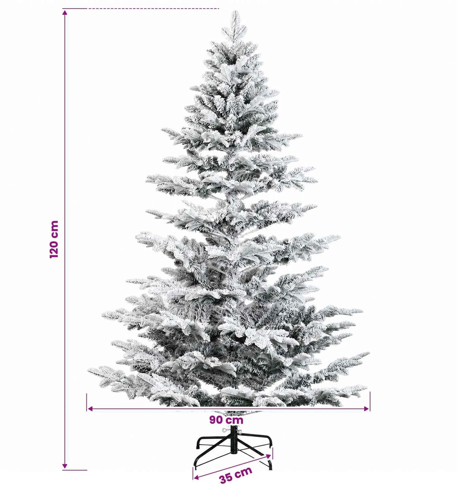 Dirbtinė kalėdinė eglutė su rutuliuku 120 cm 150 LED