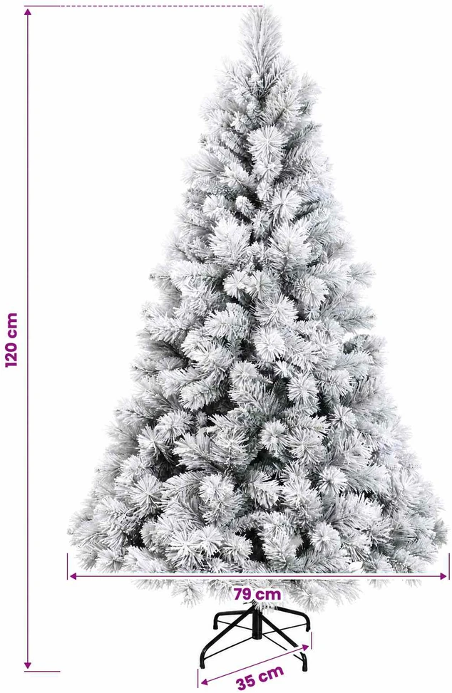 Dirbtinė kalėdinė eglutė su rutuliuku 120 cm 150 LED