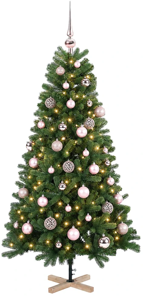 Dirbtinė kalėdinė eglutė su rutuliuku 120 cm 150 LED