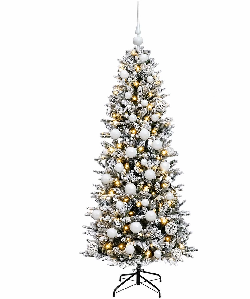Dirbtinė kalėdinė eglutė su rutuliuku 120 cm 150 LED