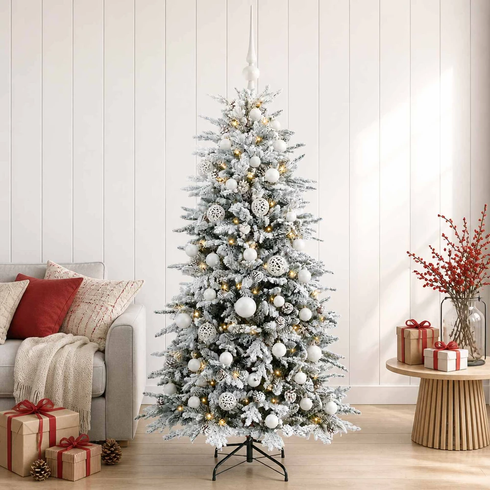 Dirbtinė kalėdinė eglutė su rutuliuku 150 cm 150 LED
