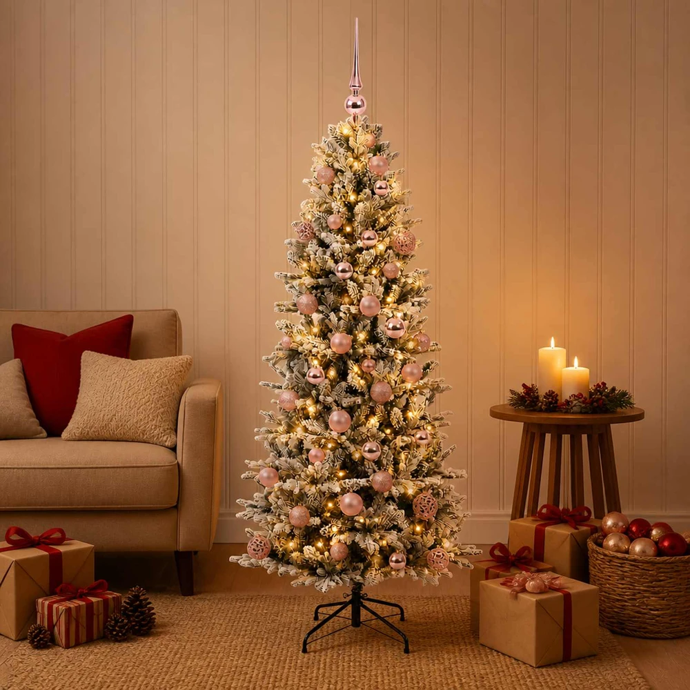 Dirbtinė kalėdinė eglutė su rutuliuku 150 cm 150 LED