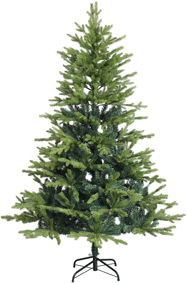 Dirbtinė kalėdinė eglutė su rutuliuku 150 cm 150 LED