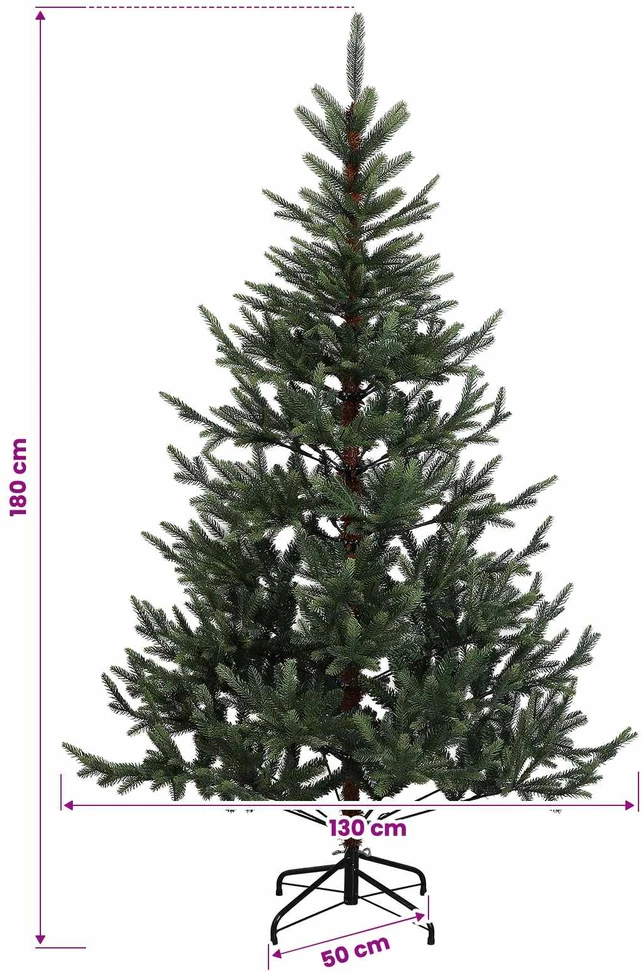 Dirbtinė kalėdinė eglutė su rutuliuku 180 cm 300 LED