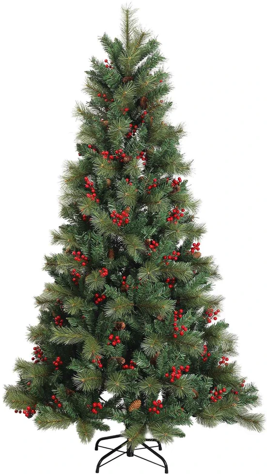 Dirbtinė kalėdinė eglutė su rutuliuku 180 cm 300 LED