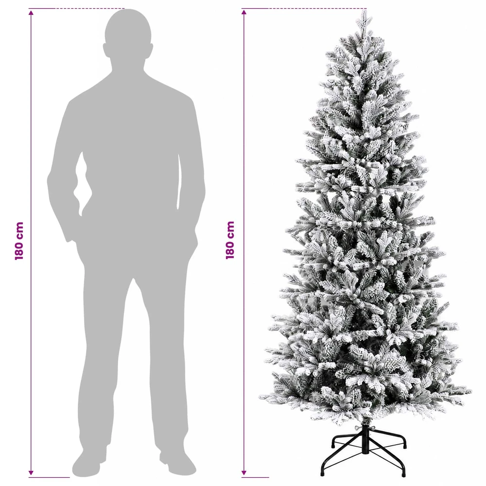 Dirbtinė kalėdinė eglutė su rutuliuku 180 cm 300 LED
