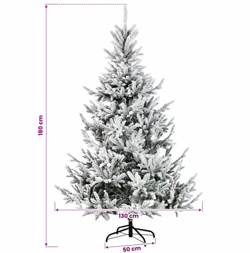 Dirbtinė kalėdinė eglutė su rutuliuku 180 cm 300 LED