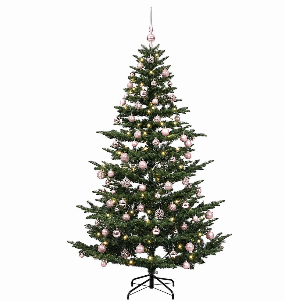 Dirbtinė kalėdinė eglutė su rutuliuku 180 cm 300 LED
