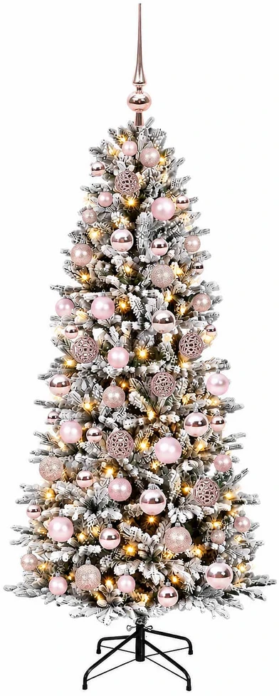 Dirbtinė kalėdinė eglutė su rutuliuku 180 cm 300 LED