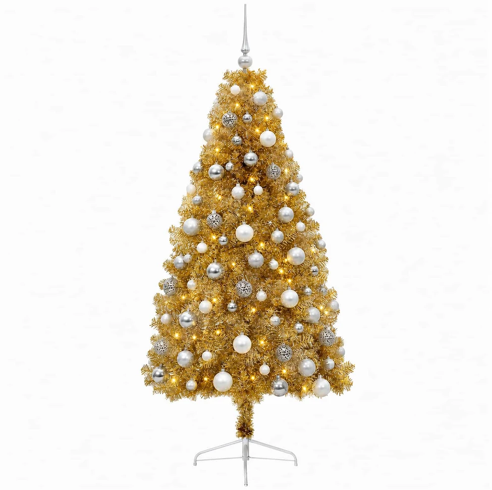 Dirbtinė kalėdinė eglutė su rutuliuku 180 cm 300 LED
