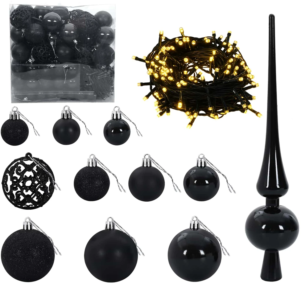 Dirbtinė kalėdinė eglutė su rutuliuku 180 cm 300 LED