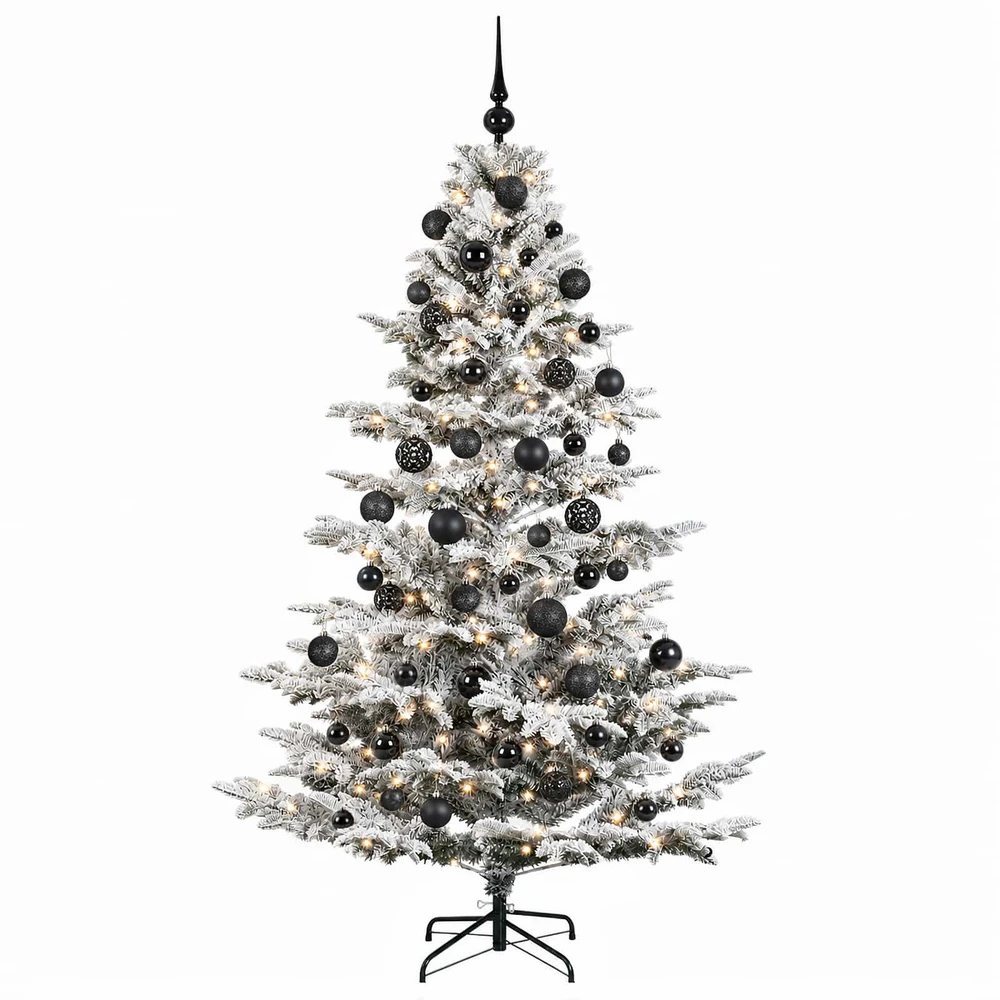 Dirbtinė kalėdinė eglutė su rutuliuku 180 cm 300 LED