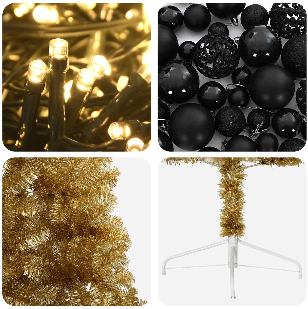 Dirbtinė kalėdinė eglutė su rutuliuku 180 cm 300 LED