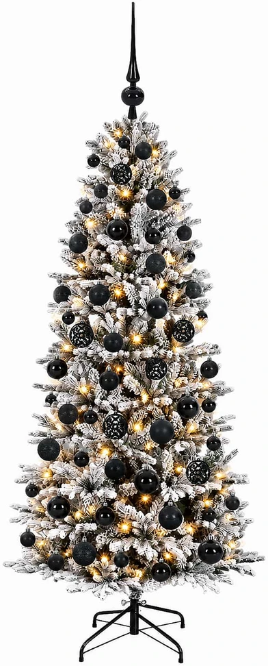 Dirbtinė kalėdinė eglutė su rutuliuku 180 cm 300 LED