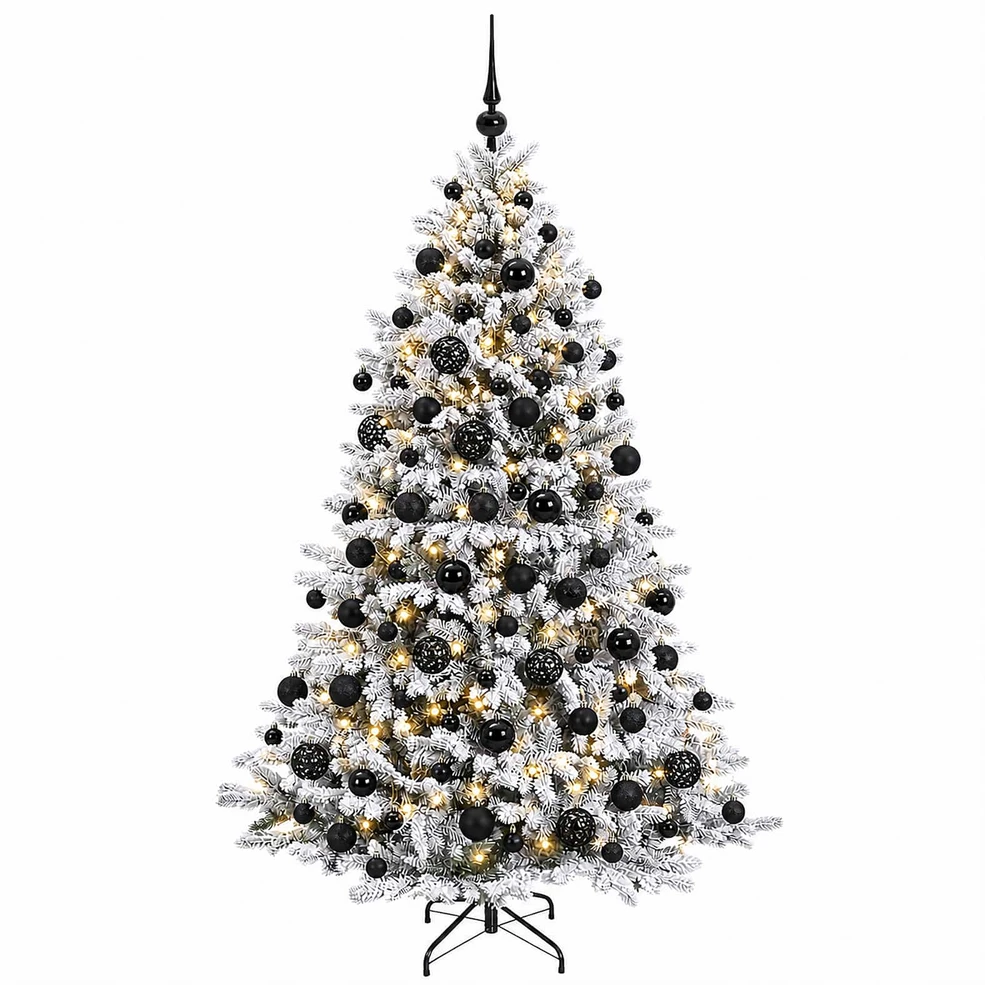 Dirbtinė kalėdinė eglutė su rutuliuku 180 cm 300 LED